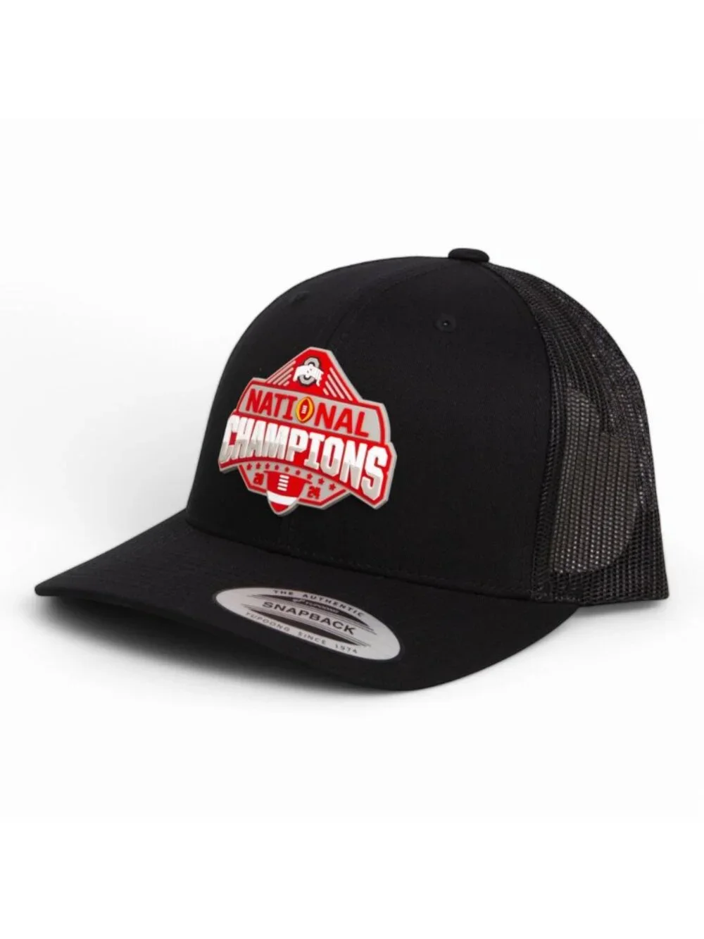 Ohio State Buckeyes 2024 CFP National Champions YP Classic Snapback Trucker Hat